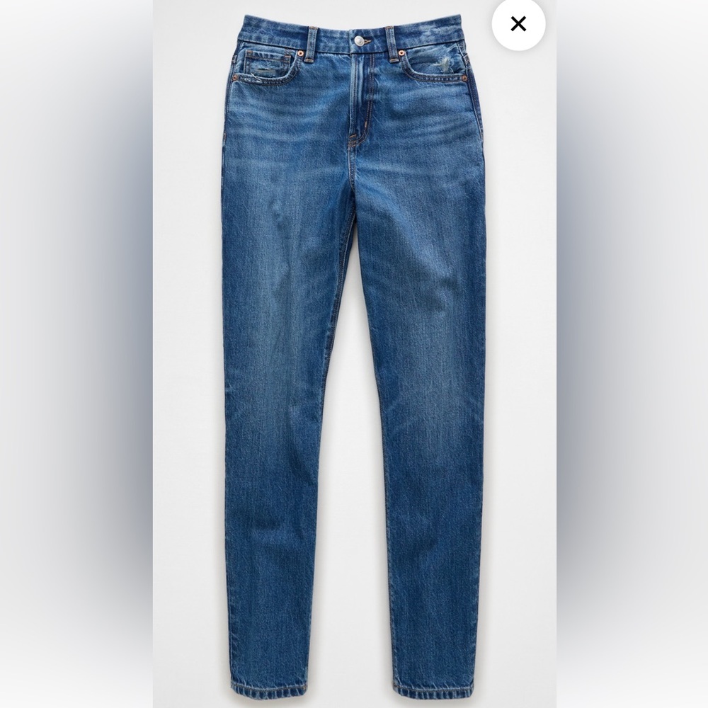 American Eagle Outfitters Strigid Curvy Mom Jeans